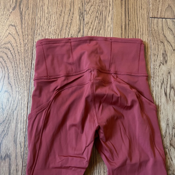 Lululemon Fast and Free Tight II 25" *Non-Reflective Nulux Magma - Picture 9 of 9